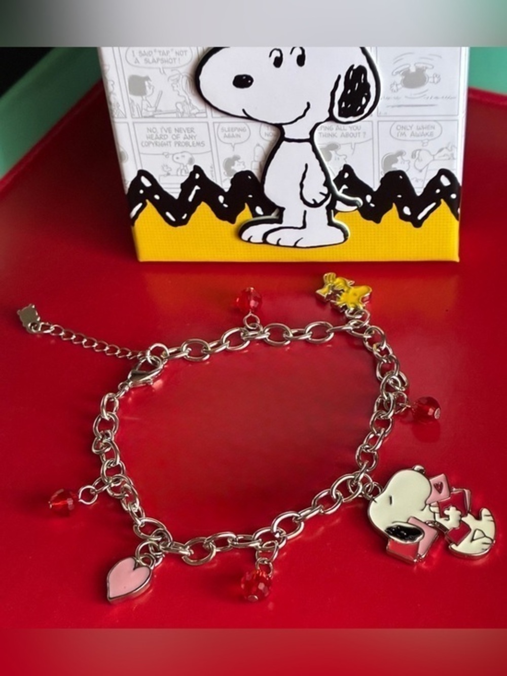 Peanuts Silver-Tone Bracelet